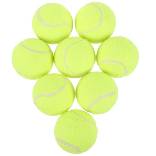BUGUUYO 8er-Pack Tennisbälle für Hunde Hundetrainingsspielzeug Gummi-Tennisbälle Hunde-Spielbälle BUGUUYO 8er-Pack Tennisbälle für Hunde Hundetrainingsspielzeug Gummi-Tennisbälle Hunde-Spielbälle von BUGUUYO