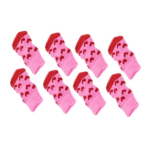 BUGUUYO 8 Stück rutschfeste Socken Für Haustiere Hundepfotenschutz Hundeschuhe Mit Pfotengriff Hundesocken Zum Spazierengehen Im Freien Haustier Hundeschuhe Socken Stiefel Für BUGUUYO 8 Stück rutschfeste Socken Für Haustiere Hundepfotenschutz Hundeschuhe Mit Pfotengriff Hundesocken Zum Spazierengehen Im Freien Haustier Hundeschuhe Socken Stiefel Für von BUGUUYO
