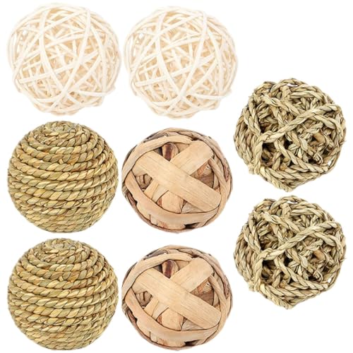 BUGUUYO 8stücke Hamster-kauspielzeug Für Meerschweinchen Und Kleintiere -Spielzeug Mit Leckerlis Für Hamster Und Hasen Haustier-Spielzeug Für Kleintierbedarf von BUGUUYO