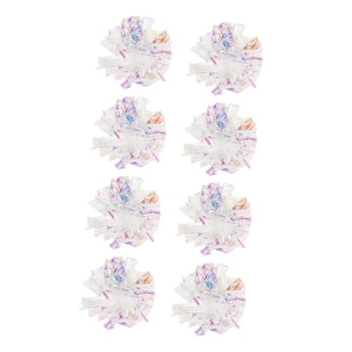 BUGUUYO 8st Katzenrassel Aus Papier Katzensachen Automatisches Katzenspielzeug Katze Wohnungskatzen Katzen Laufstall Katze Hüpfend Katze Rollen Katze Rollt Ball Kräuseln Plastik von BUGUUYO