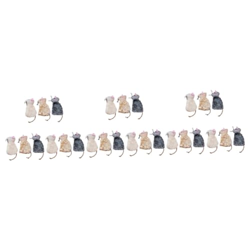 BUGUUYO 9stücke Interaktive Katzen-spielzeuge Aus Plüsch Simulierte Weiche Känguru-mäuse Für Spielende Kätzchen Fördert Bewegung Und Verringert Das Beißen Von Möbeln BUGUUYO 9stücke Interaktive Katzen-spielzeuge Aus Plüsch Simulierte Weiche Känguru-mäuse Für Spielende Kätzchen Fördert Bewegung Und Verringert Das Beißen Von Möbeln von BUGUUYO