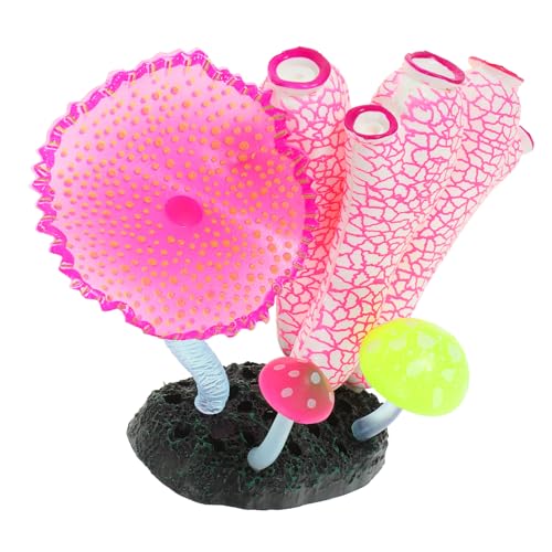 BUGUUYO Aquarium-Korallen-Ornament aquariumpflanzen aquarienpflanzen Aquarium Dekoration Panzer Aquarium Fischbecken Korallendekor aus Silikon gefälschte Fluoreszierende Koralle Kieselgel BUGUUYO Aquarium-Korallen-Ornament aquariumpflanzen aquarienpflanzen Aquarium Dekoration Panzer Aquarium Fischbecken Korallendekor aus Silikon gefälschte Fluoreszierende Koralle Kieselgel von BUGUUYO