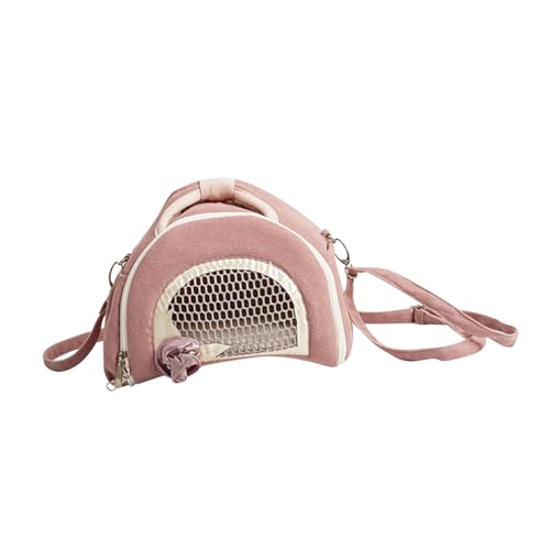 BUGUUYO Atmungsaktive Gepolsterte Outdoor-Tasche für Kleine Haustiere Schultertasche mit Warmem Innenfutter für Hamster Ratten Flughunde und Kleine Nager Tragbare Komfortable BUGUUYO Atmungsaktive Gepolsterte Outdoor-Tasche für Kleine Haustiere Schultertasche mit Warmem Innenfutter für Hamster Ratten Flughunde und Kleine Nager Tragbare Komfortable von BUGUUYO