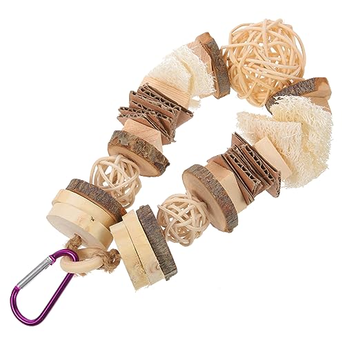 BUGUUYO Kleintier Kauspielzeug Molar Spielzeug Für Hamster Und Kaninchen Zähne Putzen Und Für Haustiere von BUGUUYO