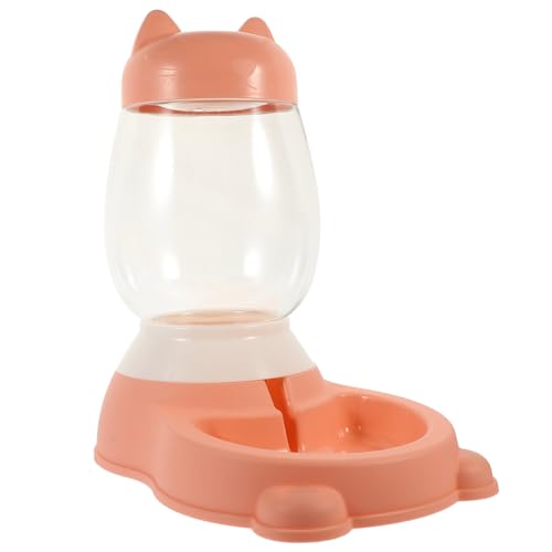 BUGUUYO Automatischer Trinkbrunnen Katze Wasserspender für Welpen Haustier Wasserflasche Futterspender für Hunde Lebensmittelspender wegbringen Container Speiseteller pp von BUGUUYO