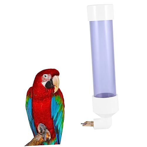BUGUUYO Automatischer Wasserspender Für Vögel Hängender Trinkflaschen- Mit Schlagstiftmechanismus Große Kapazität Auslaufsicher Geeignet Für Papageien Sittiche Und Kanarienvögel von BUGUUYO