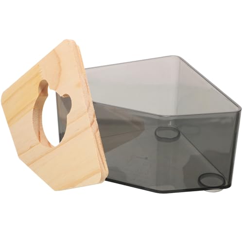 BUGUUYO Hamster Sandbad Box Transparente Toiletten Und Badewanne Für Hamster Und Chinchillas Für Sandbäder Litter Box Pflegeleicht Und Praktisch BUGUUYO Hamster Sandbad Box Transparente Toiletten Und Badewanne Für Hamster Und Chinchillas Für Sandbäder Litter Box Pflegeleicht Und Praktisch von BUGUUYO
