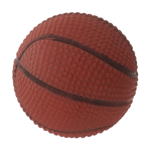 BUGUUYO Hundespielzeug Basketball Quietschball Interaktives Kauspielzeug Für Kleine Mittelgroße Und Große Hunde Fördert Training Und Zahngesundheit Langlebige Konstruktion Für Aktives von BUGUUYO