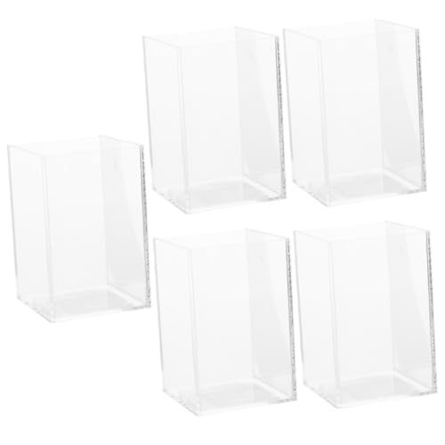 BUGUUYO Betta Fish Tank 5st Aquarium Fischbecken Kleines Aquarium-kit Aquariumbecken Filter Aquariumzubehör Bürodeko Hochzeitsdeko Glaswaren Einmachgläser Goldfischbecken Aus Acryl Zartes von BUGUUYO