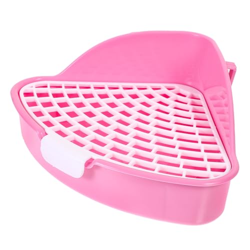 BUGUUYO Box Kaninchentoilette Rosa Tablett Ecktoilette Hamstertöpfchen Hasentoilette Rosa Mülleimer Badewannentablett Rosa Serviertablett Toilettenschüssel Hasentöpfchentrainer BUGUUYO Box Kaninchentoilette Rosa Tablett Ecktoilette Hamstertöpfchen Hasentoilette Rosa Mülleimer Badewannentablett Rosa Serviertablett Toilettenschüssel Hasentöpfchentrainer von BUGUUYO