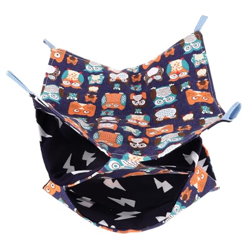 BUGUUYO Multilayer Hängematte Für Kleintiere Weiches Warmes Bett Für Hamster Meerschweinchen Chinchillas Atmungsaktive Langlebige Hängematte Mit Optimalem Platzangebot Für Innenräume von BUGUUYO