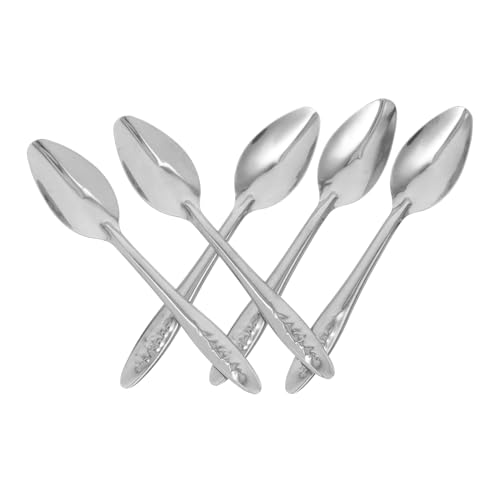 BUGUUYO Papageien-futterlöffel-Set 5-teilig Edelstahl Vogel-futterlöffel Für Flüssige Nahrung Auslaufsicher Für Nymphensittiche von BUGUUYO