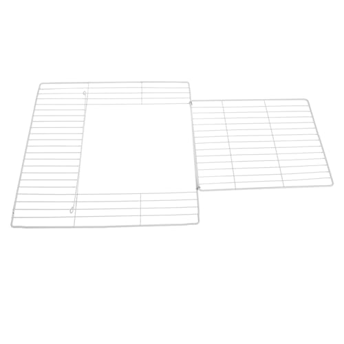 BUGUUYO Eisen Metallgitter Haustierkäfig Türrahmen Sicher für Indoor Spielplätze und Käfige mit Ausbruchssicherem Design von BUGUUYO