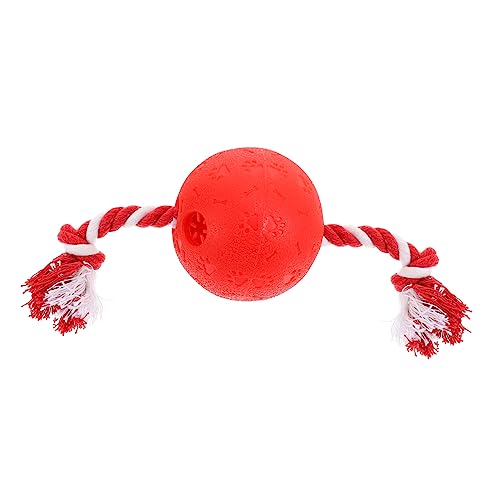 BUGUUYO Fehlender Ball Kauspielzeug Für Kleine Hunde Für Kleine Hunde Kauspielzeug Für Kleine Hunde Kauspielzeug Für Welpen Welpenspielzeug Baumwollseil Rot BUGUUYO Fehlender Ball Kauspielzeug Für Kleine Hunde Für Kleine Hunde Kauspielzeug Für Kleine Hunde Kauspielzeug Für Welpen Welpenspielzeug Baumwollseil Rot von BUGUUYO