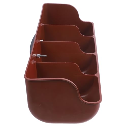 BUGUUYO Ferkelfuttertrog Kunststoff Futtertrog Schweinemanger Robust Großvolumig Langlebig für Nutztiere Landwirtschaft Easy zu Reinigen von BUGUUYO