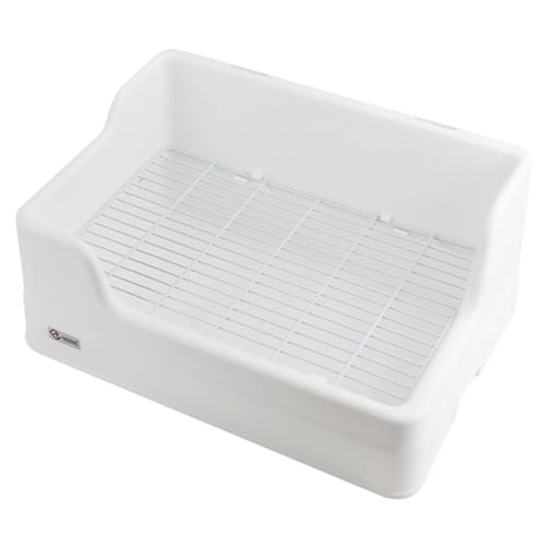 BUGUUYO Hasen-Toilettenbox doppelte Befestigung auslaufsichere Haustiertoilette für den Käfig weiß für Kaninchen Meerschweinchen und Hamster BUGUUYO Hasen-Toilettenbox doppelte Befestigung auslaufsichere Haustiertoilette für den Käfig weiß für Kaninchen Meerschweinchen und Hamster von BUGUUYO