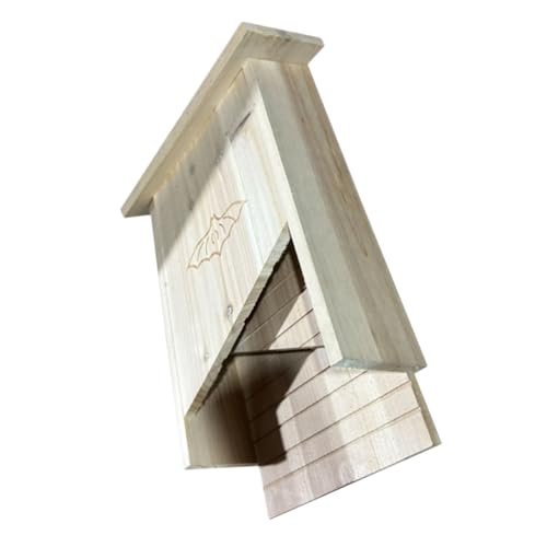 BUGUUYO Fledermaushaus Handgefertigte Fledermausbox Für Garten Für Hofdekoration Zuverlässiger Unterschlupf Für Fledermäuse Rustikales Design Für Naturliebhaber BUGUUYO Fledermaushaus Handgefertigte Fledermausbox Für Garten Für Hofdekoration Zuverlässiger Unterschlupf Für Fledermäuse Rustikales Design Für Naturliebhaber von BUGUUYO