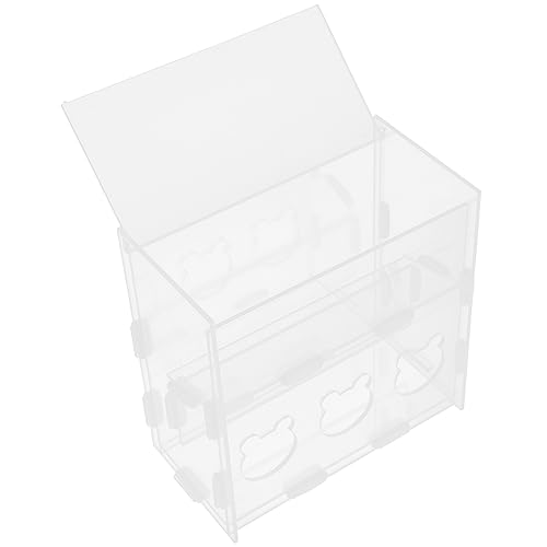 BUGUUYO Hühnerfutterspender Futternapf Aus Acryl Für Die Automatische Fütterung Von Haustieren BUGUUYO Hühnerfutterspender Futternapf Aus Acryl Für Die Automatische Fütterung Von Haustieren von BUGUUYO