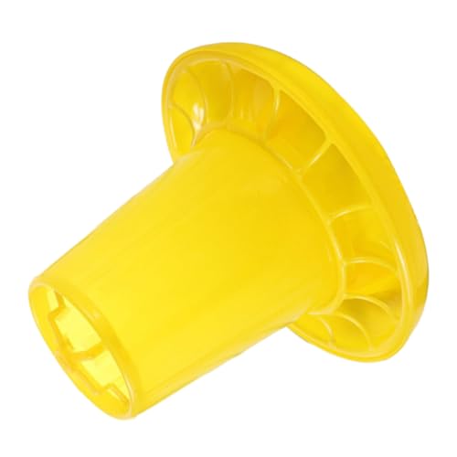 BUGUUYO Futtereimer Geflügelfutterautomat Aus Kunststoff Futterboxen Für Geflügelkäfige Tauben Fütterungsboxen Futtermittel Tränken Für Geflügelkäfige Futternapf Plastik Yellow BUGUUYO Futtereimer Geflügelfutterautomat Aus Kunststoff Futterboxen Für Geflügelkäfige Tauben Fütterungsboxen Futtermittel Tränken Für Geflügelkäfige Futternapf Plastik Yellow von BUGUUYO