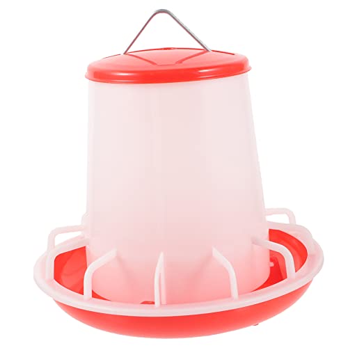 BUGUUYO Smooth Chick Feeder Geflügelfutterbehälter Automatischer Futterspender von BUGUUYO