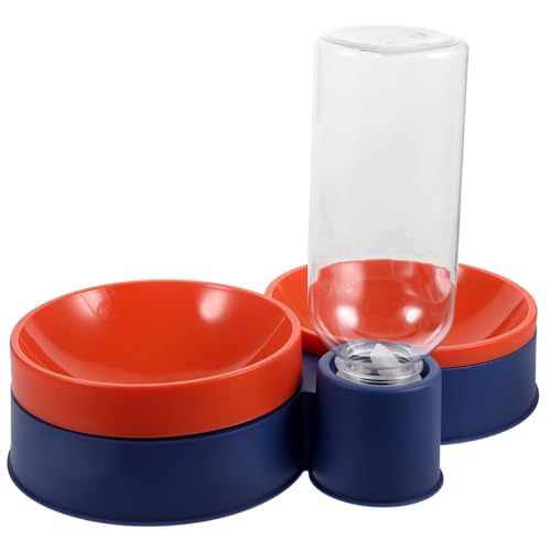 BUGUUYO 2 in 1 Automatischer Wasser-Futternapf für Katzen und Hunde Trocken- und Nassfutter getrennt Futterspender für Haustiere Katzenfutterautomat automatisch frisches Futter BUGUUYO 2 in 1 Automatischer Wasser-Futternapf für Katzen und Hunde Trocken- und Nassfutter getrennt Futterspender für Haustiere Katzenfutterautomat automatisch frisches Futter von BUGUUYO