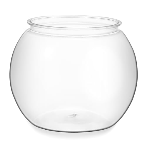 BUGUUYO Aquarium rundes Fischglas tragbares Fischglas Kunststoff für Zuhause und Büro Dekoration BUGUUYO Aquarium rundes Fischglas tragbares Fischglas Kunststoff für Zuhause und Büro Dekoration von BUGUUYO
