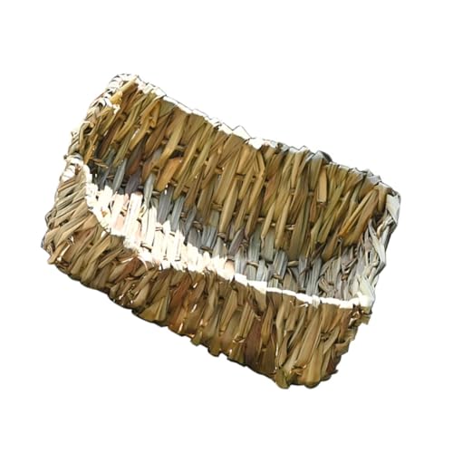 BUGUUYO Schilfgrasmatte Für Hamster Schlafnest Natur Kaninchen Grasnest Haustier Gras Haus Schlafnest Kaninchen Rest Kissen Versteck Dekoration Langlebig Sicheres Material BUGUUYO Schilfgrasmatte Für Hamster Schlafnest Natur Kaninchen Grasnest Haustier Gras Haus Schlafnest Kaninchen Rest Kissen Versteck Dekoration Langlebig Sicheres Material von BUGUUYO