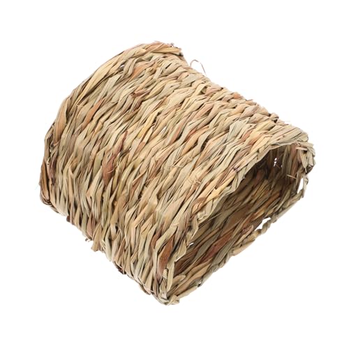 BUGUUYO Handgefertigte Grashütte Für Kaninchen Hamster Chinchillas Versteck Indoor-laufstall BUGUUYO Handgefertigte Grashütte Für Kaninchen Hamster Chinchillas Versteck Indoor-laufstall von BUGUUYO