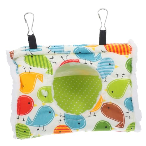 BUGUUYO Warmes Vogelnest Hängende Hängematte für Sittiche und Papageien Vogelhaus aus Baumwolle Winter Nest für Kleintiere Einfach Aufzuhängen Verschleißfest und Gemütlich BUGUUYO Warmes Vogelnest Hängende Hängematte für Sittiche und Papageien Vogelhaus aus Baumwolle Winter Nest für Kleintiere Einfach Aufzuhängen Verschleißfest und Gemütlich von BUGUUYO