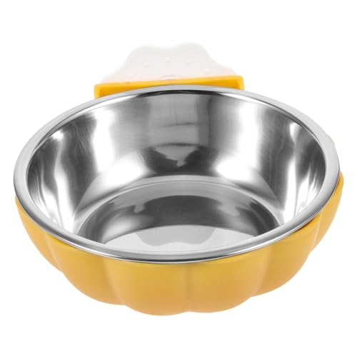 BUGUUYO Hängender Futternapf Für Haustiere Abnehmbarer Im Kürbis Design Große Für Katzen Sicher Und Langlebig Multifunktional Für Futter von BUGUUYO