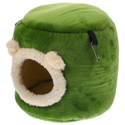 BUGUUYO Hamster Spielzeug Für Den Käfig Hängendes Hamsterhaus Aus Baumstamm Design Gemütliches Schlafnest Für Chinchillas Und Hamster Idealer Rückzugsort Und Für Kleintiere Nagerkäfig BUGUUYO Hamster Spielzeug Für Den Käfig Hängendes Hamsterhaus Aus Baumstamm Design Gemütliches Schlafnest Für Chinchillas Und Hamster Idealer Rückzugsort Und Für Kleintiere Nagerkäfig von BUGUUYO