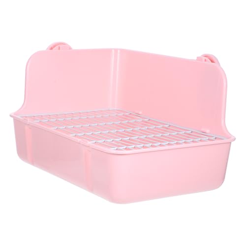 BUGUUYO Kaninchen Toilette Aus Hochwertigem Plastik Abnehmbares Für Kleintiere Wie Meerschweinchen Und Chinchillas Leicht Zu Reinigen Robust Und Langlebig Für Sauberes Zuhause BUGUUYO Kaninchen Toilette Aus Hochwertigem Plastik Abnehmbares Für Kleintiere Wie Meerschweinchen Und Chinchillas Leicht Zu Reinigen Robust Und Langlebig Für Sauberes Zuhause von BUGUUYO