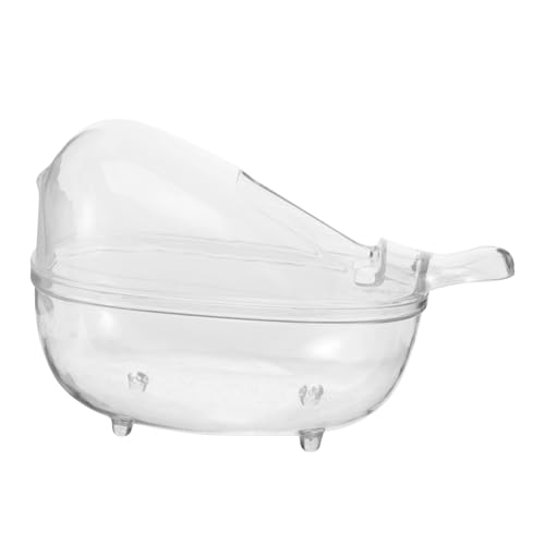 BUGUUYO Hamster Badewanne Für Kleine Tiere Transparentes Sandbad Toilette Für Hamster Zwerghamster Und Chinchillas Einfach Zu Reinigen Aus Hochwertigem Für Käfigdekoration Und Pflege BUGUUYO Hamster Badewanne Für Kleine Tiere Transparentes Sandbad Toilette Für Hamster Zwerghamster Und Chinchillas Einfach Zu Reinigen Aus Hochwertigem Für Käfigdekoration Und Pflege von BUGUUYO