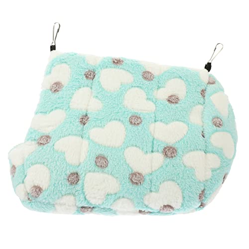 BUGUUYO Komfortable Hamster Schaukel Bett Warme Material 22x21cm Pet Nest für von BUGUUYO