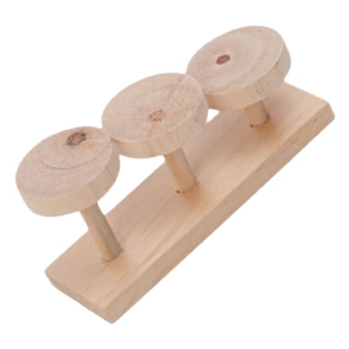 BUGUUYO Papageienkäfig-Leiter Vogelsitzstange Vogelsitzstangen Holzleiter für Papageien dekorative Schaukel Spielzeug für Vögel BUGUUYO Papageienkäfig-Leiter Vogelsitzstange Vogelsitzstangen Holzleiter für Papageien dekorative Schaukel Spielzeug für Vögel von BUGUUYO