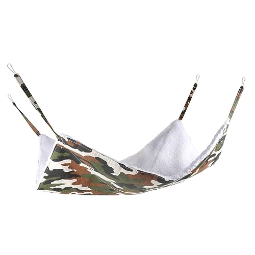 BUGUUYO Haustier Schaukel Hängematte Hamster Nest Bett Camouflage Einfach Installieren Haustier Käfig Zubehör BUGUUYO Haustier Schaukel Hängematte Hamster Nest Bett Camouflage Einfach Installieren Haustier Käfig Zubehör von BUGUUYO