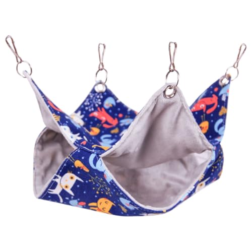 BUGUUYO Kleintier Hängematte Für Hamster Und Nager Warme Und Atmungsaktive Schlafunterlage Für Winter Hochwertigem Baumwollmaterial Für Ratten Meerschweinchen Und BUGUUYO Kleintier Hängematte Für Hamster Und Nager Warme Und Atmungsaktive Schlafunterlage Für Winter Hochwertigem Baumwollmaterial Für Ratten Meerschweinchen Und von BUGUUYO