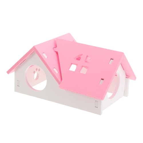 BUGUUYO Schweine-hamsterhaus Bett Chinchilla-Spielzeug Meerschweinchen-versteck Spielzeug-zubehör Haustier-versteck Rattenversteck von BUGUUYO