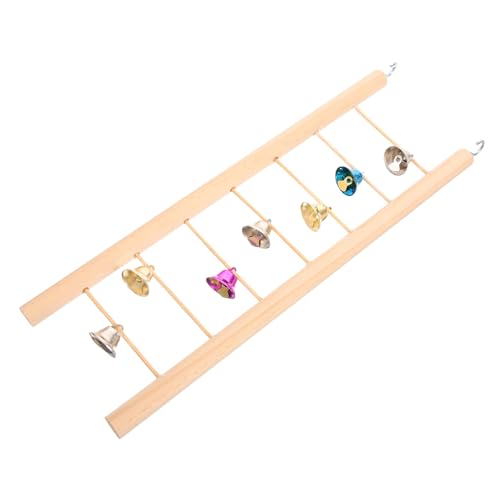 BUGUUYO Spielzeuge Hamster-Klettervogelleiter meerschweinchen versteck Trittleiter für Sittiche Vögel Schaukelspielzeug Papagei von BUGUUYO