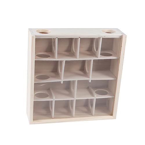 BUGUUYO Entzückendes Hamster-tunnelspielzeug Aus Holz Laufstall Für Haustiere Mit Übung Für Kleintiere Tunnel Für Hamstermaus BUGUUYO Entzückendes Hamster-tunnelspielzeug Aus Holz Laufstall Für Haustiere Mit Übung Für Kleintiere Tunnel Für Hamstermaus von BUGUUYO