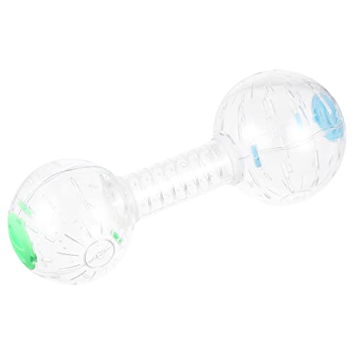 BUGUUYO Hamster Lauftier Spielzeug Kleintier Laufrad Mini Hamster Spielzeug Heimtierbedarf Zufällige Farbe von BUGUUYO
