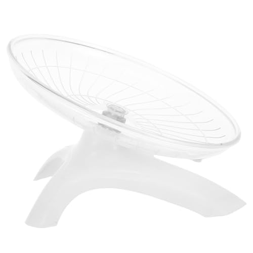 BUGUUYO Laufrad Für Zwerghamster Meerschweinchen Übungsspielzeug Rennmaus-laufrad Leises Design Abs-Material von BUGUUYO