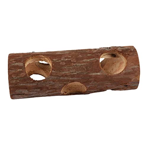 BUGUUYO 250g Wood Tunnel Spielzeug Für Hamster Und Kleintiere Naturholz Für Verstecke Und Spielmöglichkeiten Langlebig Und Pflegeleicht von BUGUUYO
