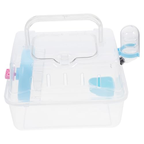 BUGUUYO Hamster-reisebox Aus Vollmaterial Griff Kompaktes Design Für Haustiere Ratten Meerschweinchen von BUGUUYO