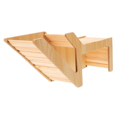 BUGUUYO Hamsterhaus Aus Holz Mit Versteckfunktion Multifunktionale Rückzugshöhle Für Kleine Nager Dekoratives Tierheim Für Hamster Zwerghamster Rennmäuse Und Andere Kleintiere von BUGUUYO