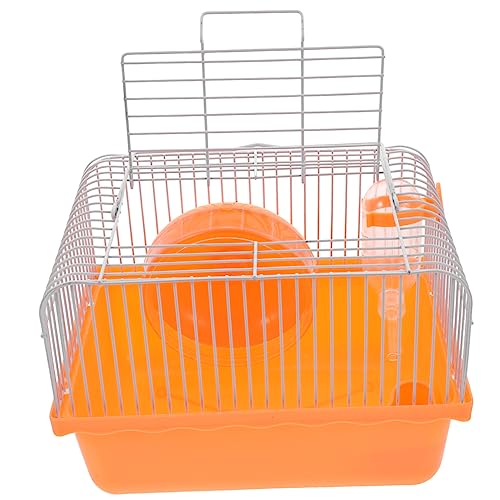 BUGUUYO Hamster häuschen Hamster Spielzeug Kleiner Hamsterkäfig Spielzeug für Rennmäuse Tragetasche Geldbörse Chinchillakäfig Haustierhaus Käfig von BUGUUYO