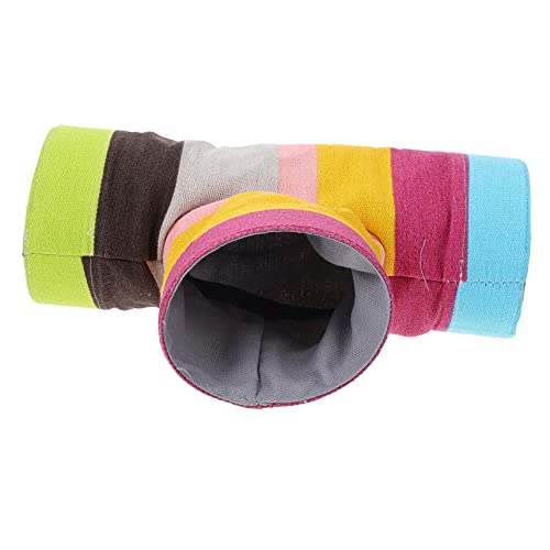BUGUUYO Tunnel Kaninchen Versteck Nest Bunte Hamster Spielzeug Rohr Meerschweinchen Ratte Chinchilla Spaß Tunnel für Katzen BUGUUYO Tunnel Kaninchen Versteck Nest Bunte Hamster Spielzeug Rohr Meerschweinchen Ratte Chinchilla Spaß Tunnel für Katzen von BUGUUYO