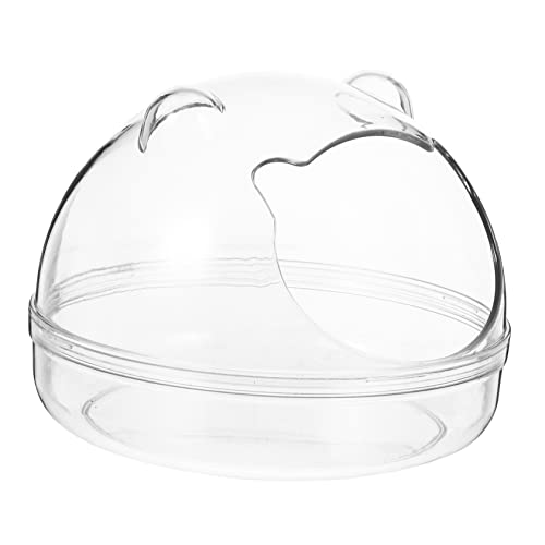 BUGUUYO Hamster Badewanne Meerschweinchen Toilette Haustier Badewanne Becken Haustier Badewanne für Chinchilla Hamster BUGUUYO Hamster Badewanne Meerschweinchen Toilette Haustier Badewanne Becken Haustier Badewanne für Chinchilla Hamster von BUGUUYO