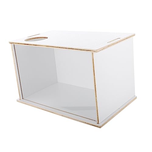 BUGUUYO Multifunktionale Sandbadebox für Hamster Chinchilla Badewanne Haustiertoilette leicht zu reinigendes Acrylmaterial BUGUUYO Multifunktionale Sandbadebox für Hamster Chinchilla Badewanne Haustiertoilette leicht zu reinigendes Acrylmaterial von BUGUUYO