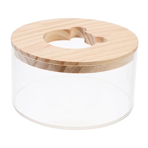 BUGUUYO Haustierversorgung Acryl Hamster Sandbad Badewanne Und Haustier Toilette Einfache Beobachtung BUGUUYO Haustierversorgung Acryl Hamster Sandbad Badewanne Und Haustier Toilette Einfache Beobachtung von BUGUUYO